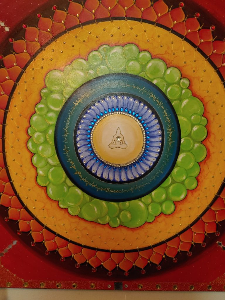 Chakra blend (36″x36″ 2016)