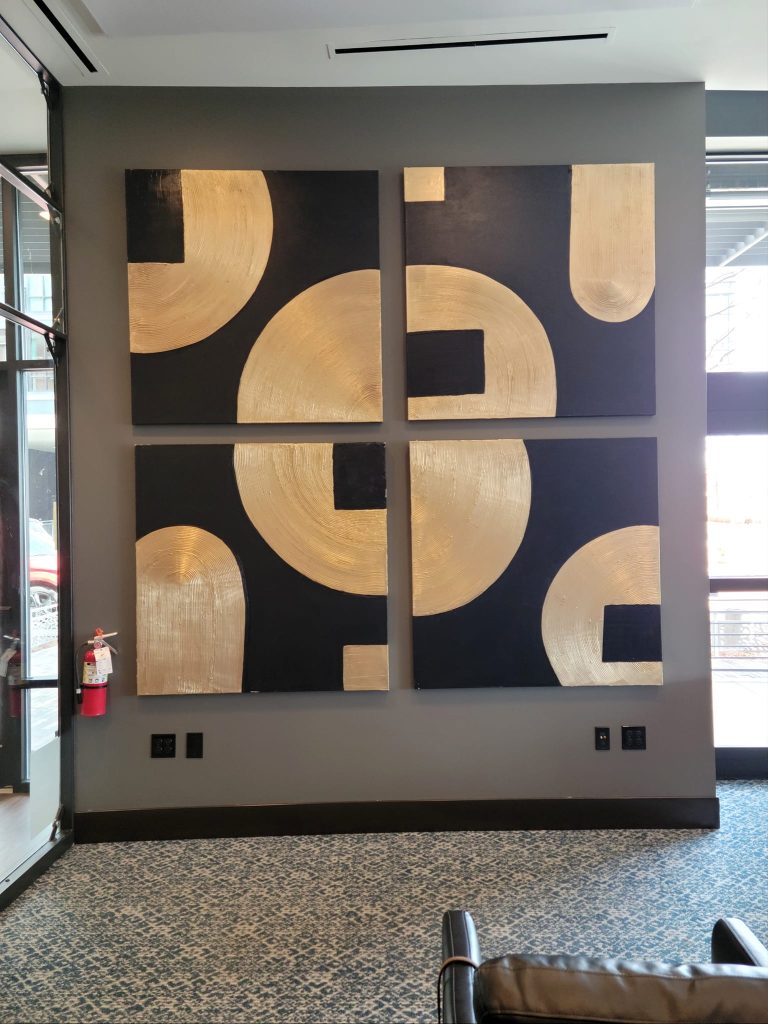 DTC Abstract (48″x48″ 4pc 2022)