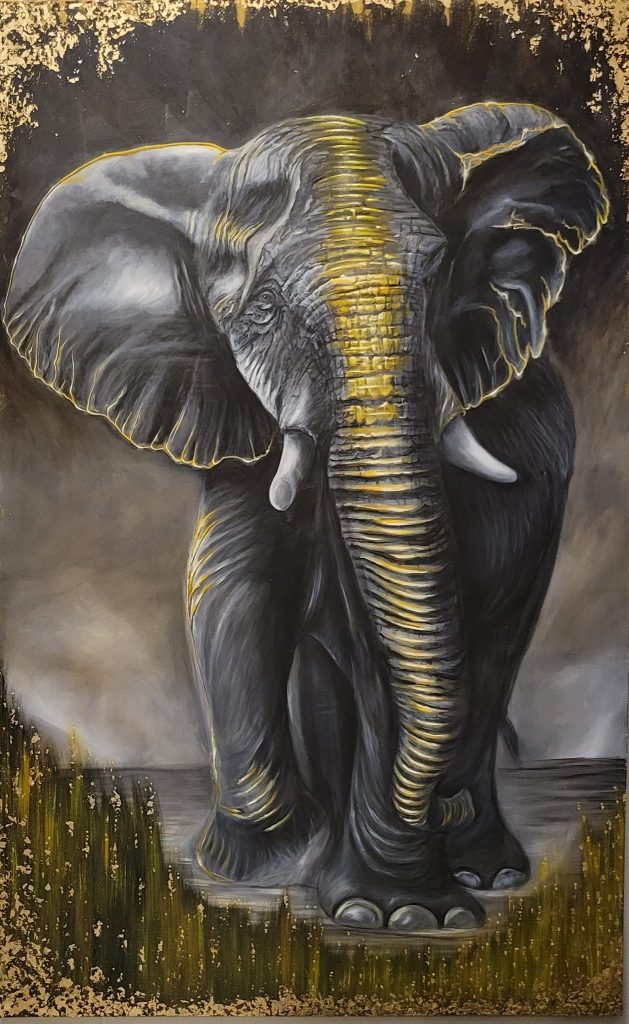 DTC Elephant (60"x96" 2018 Denver, CO)