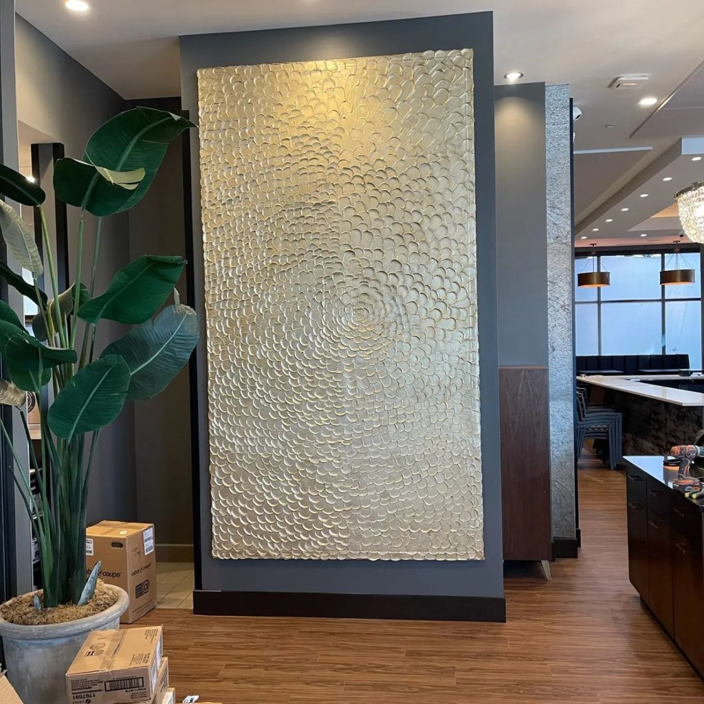 Gold Flower DTC (120″x96″ 2022)