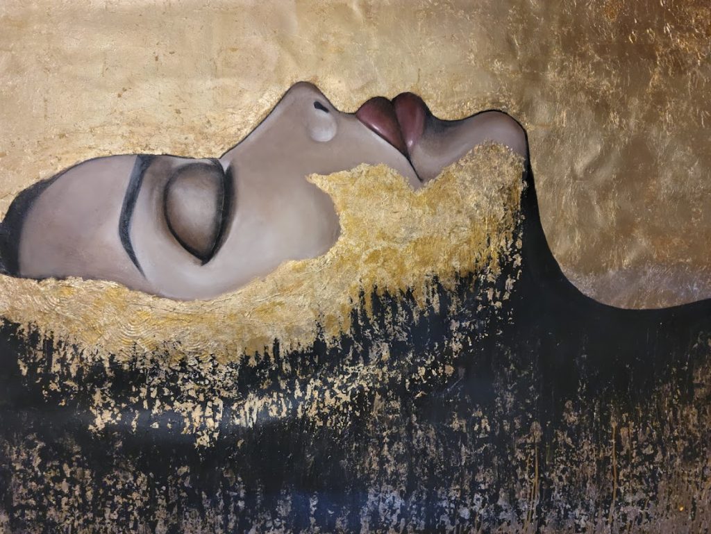 DTC sleeping lady (96″x120″ 2022)